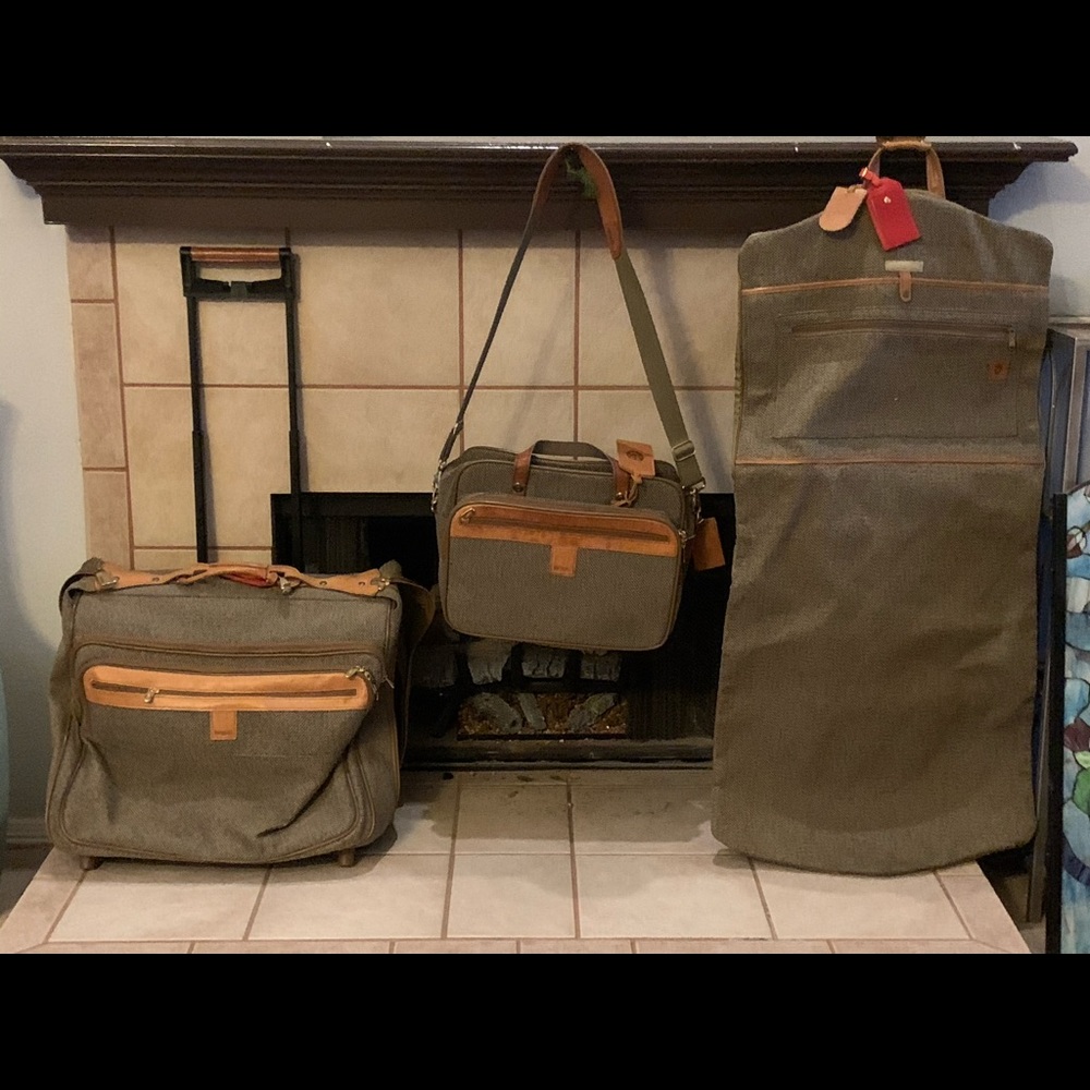 Three pieces of luggage